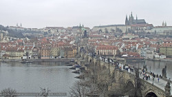 Pražský hrad, Karlův most, Vltava
