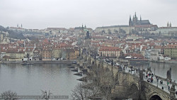 Pražský hrad, Karlův most, Vltava