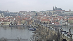 Pražský hrad, Karlův most, Vltava