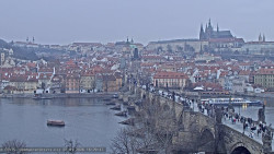 Pražský hrad, Karlův most, Vltava