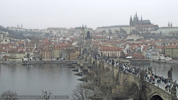 Pražský hrad, Karlův most, Vltava