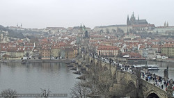 Pražský hrad, Karlův most, Vltava