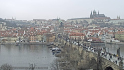 Pražský hrad, Karlův most, Vltava