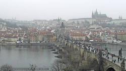 Pražský hrad, Karlův most, Vltava
