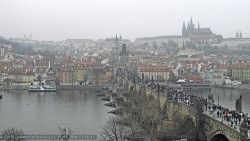 Pražský hrad, Karlův most, Vltava