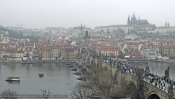 Pražský hrad, Karlův most, Vltava