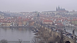 Pražský hrad, Karlův most, Vltava
