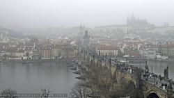 Pražský hrad, Karlův most, Vltava