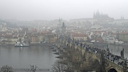 Pražský hrad, Karlův most, Vltava