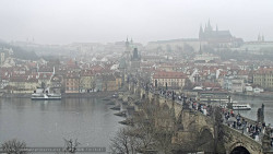 Pražský hrad, Karlův most, Vltava