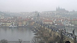 Pražský hrad, Karlův most, Vltava
