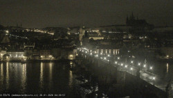 Pražský hrad, Karlův most, Vltava