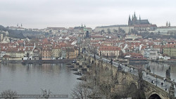Pražský hrad, Karlův most, Vltava