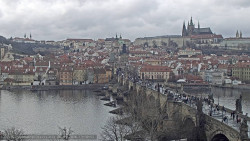 Pražský hrad, Karlův most, Vltava