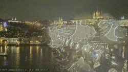 Pražský hrad, Karlův most, Vltava