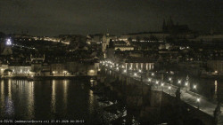 Pražský hrad, Karlův most, Vltava