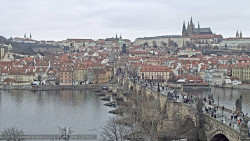 Pražský hrad, Karlův most, Vltava