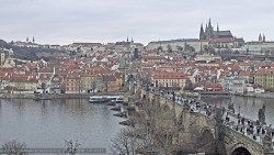 Pražský hrad, Karlův most, Vltava