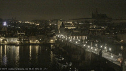 Pražský hrad, Karlův most, Vltava
