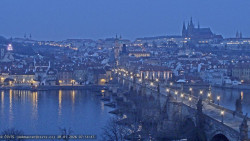Pražský hrad, Karlův most, Vltava