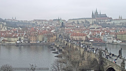 Pražský hrad, Karlův most, Vltava