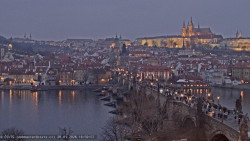 Pražský hrad, Karlův most, Vltava