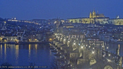 Pražský hrad, Karlův most, Vltava