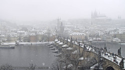 Pražský hrad, Karlův most, Vltava