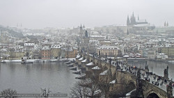Pražský hrad, Karlův most, Vltava