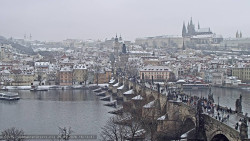 Pražský hrad, Karlův most, Vltava