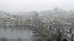 Pražský hrad, Karlův most, Vltava