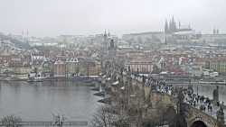 Pražský hrad, Karlův most, Vltava
