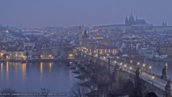 Pražský hrad, Karlův most, Vltava