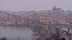 Pražský hrad, Karlův most, Vltava