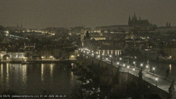Pražský hrad, Karlův most, Vltava