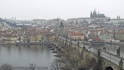 Pražský hrad, Karlův most, Vltava