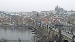 Pražský hrad, Karlův most, Vltava