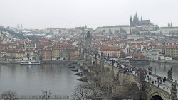 Pražský hrad, Karlův most, Vltava