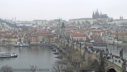 Pražský hrad, Karlův most, Vltava