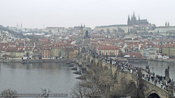 Pražský hrad, Karlův most, Vltava