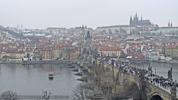 Pražský hrad, Karlův most, Vltava