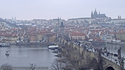 Pražský hrad, Karlův most, Vltava