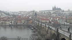 Pražský hrad, Karlův most, Vltava