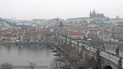 Pražský hrad, Karlův most, Vltava
