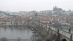 Pražský hrad, Karlův most, Vltava