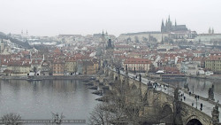 Pražský hrad, Karlův most, Vltava