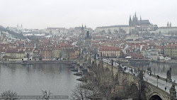 Pražský hrad, Karlův most, Vltava