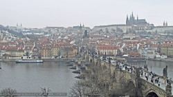 Pražský hrad, Karlův most, Vltava