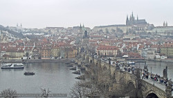 Pražský hrad, Karlův most, Vltava