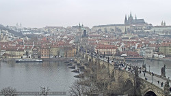 Pražský hrad, Karlův most, Vltava